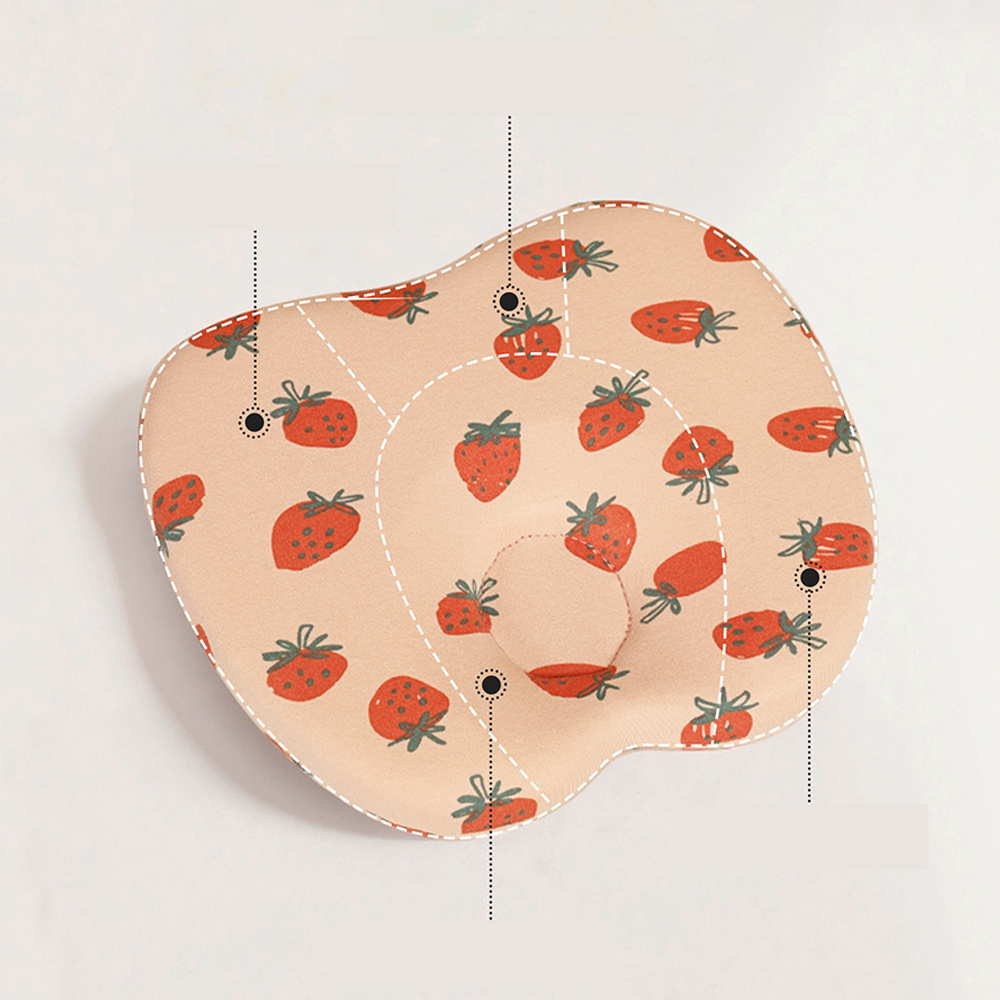 Bantal silikon sokongan leher untuk kanak-kanak