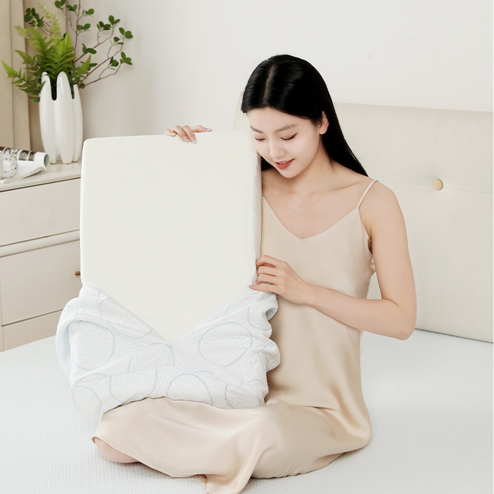Bantal busa memori corak beralun