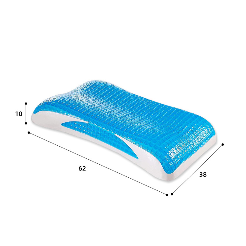 Bantal perut belakang buih memori gel
