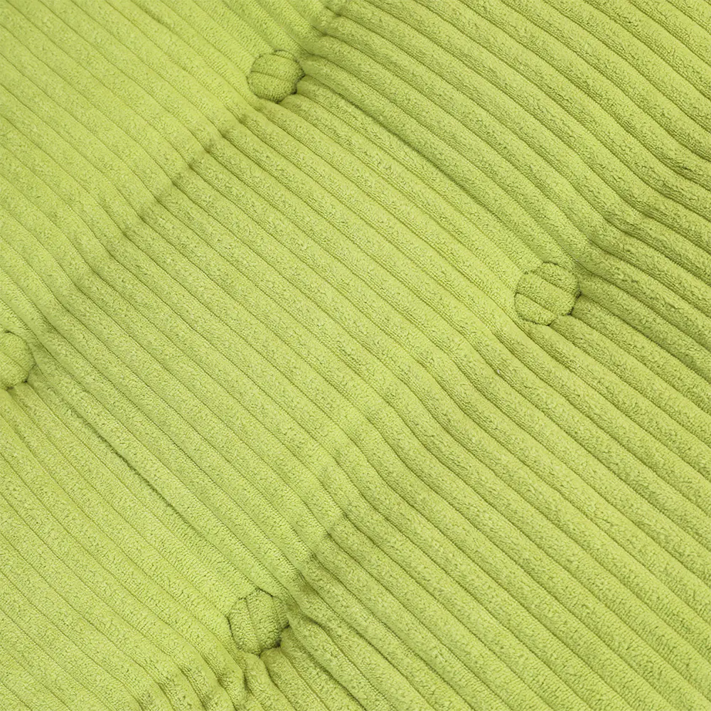 Sofa berjalur hijau bertali
