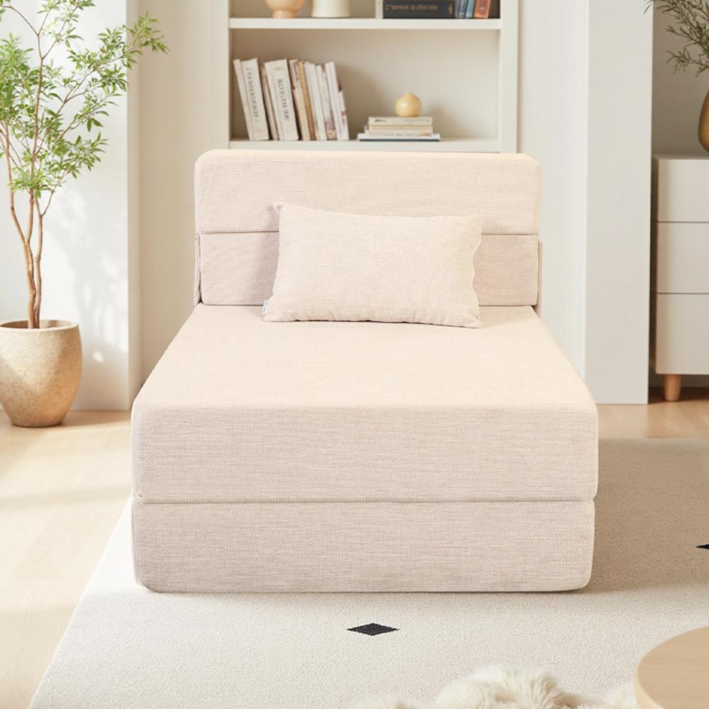 Sofa lipat putih